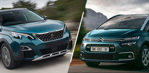 Le Match Citroen Grand C4 Spacetourer Versus Peugeot 5008