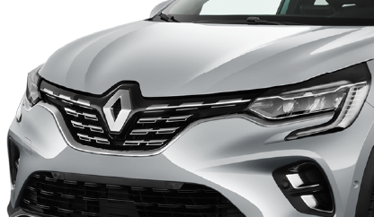 Avant 3/4 gauche Renault Captur