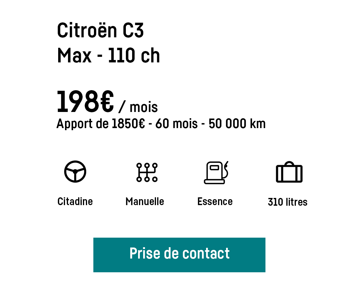 Citroen C3 Max Infos