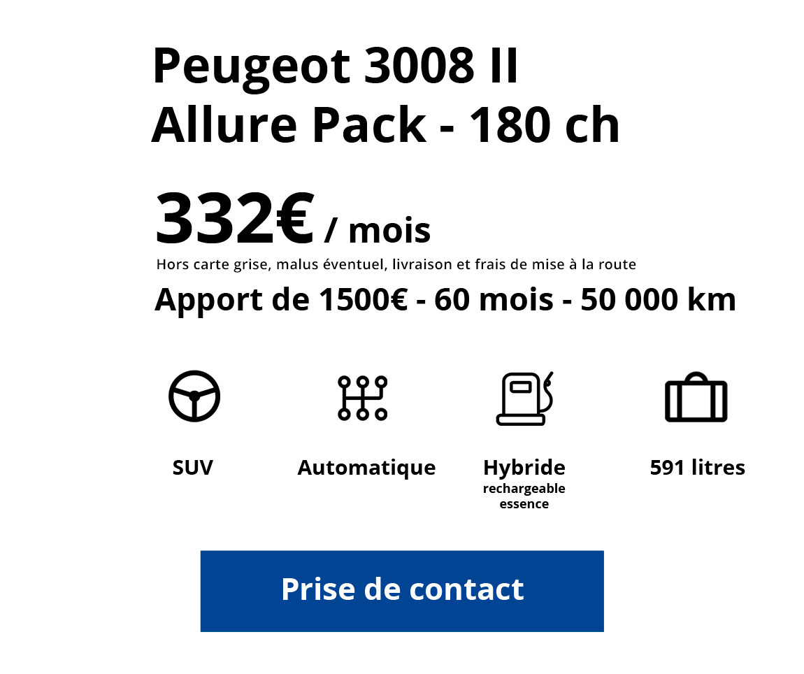 Infos P3008 Cml