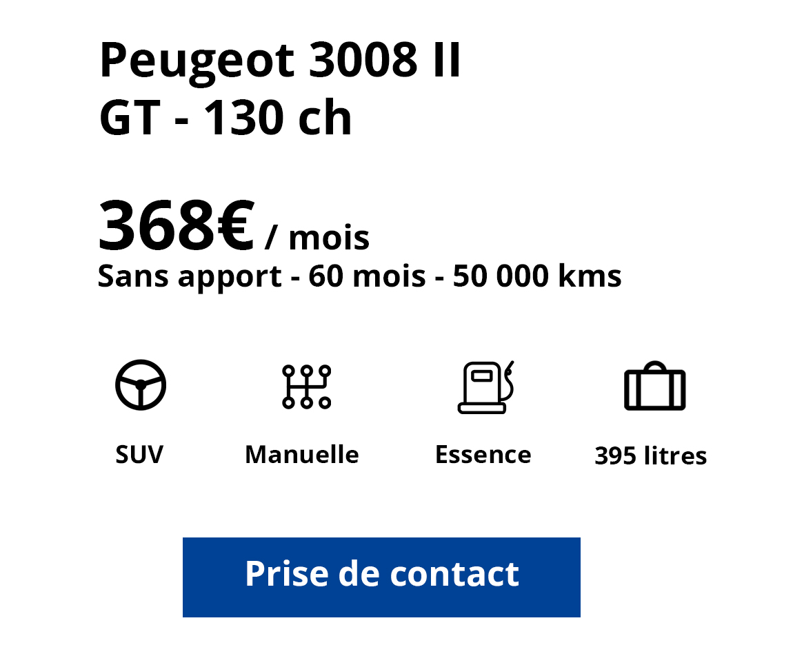 Peugeot 3008  Cm 02v2