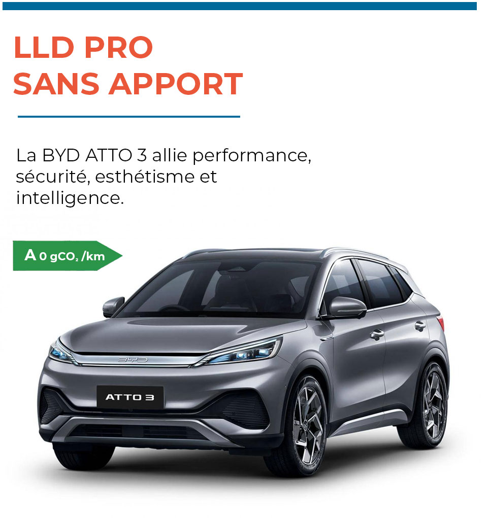 Byd Atto 3 Sans Apport
