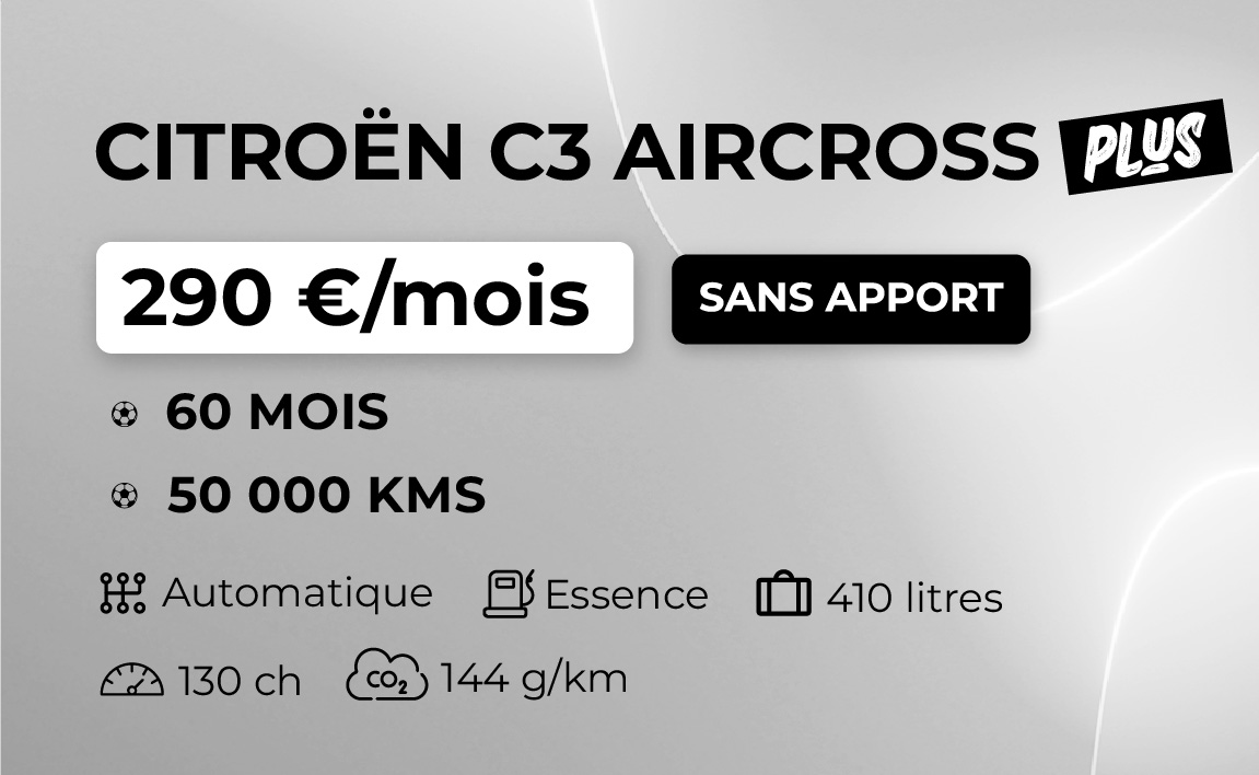 Citroen C3 Aicross Plus Derriere Les Bleus