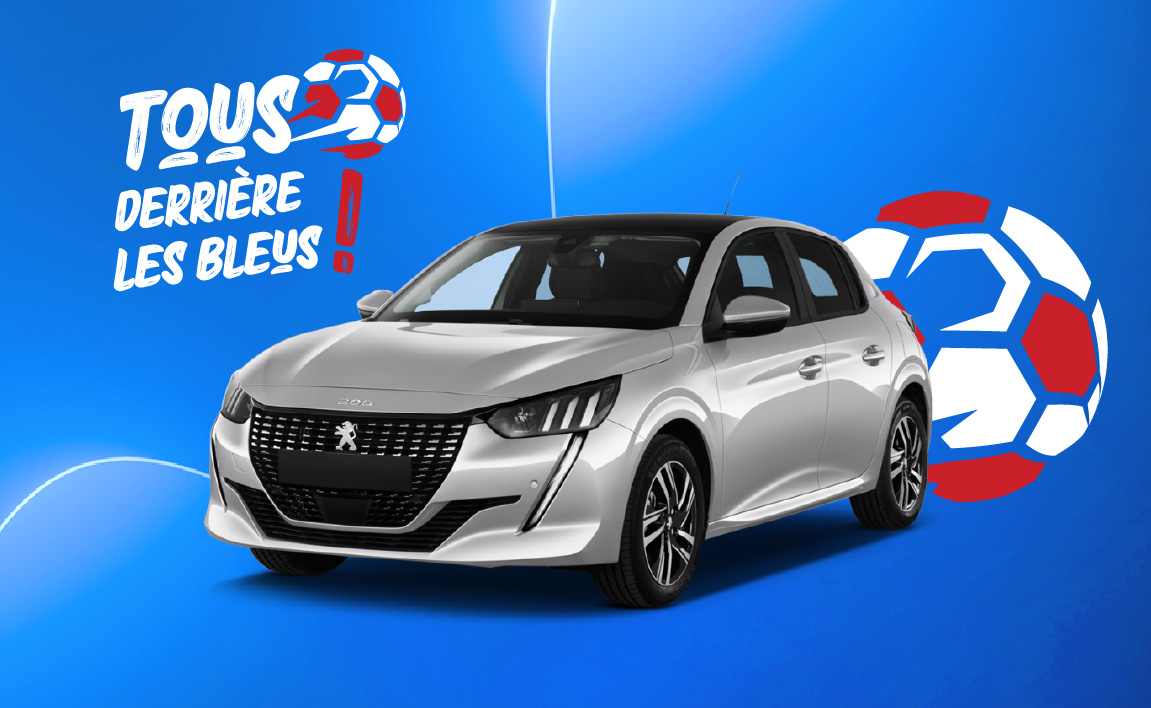 Derriere Les Bleus Peugeot 208 Gt