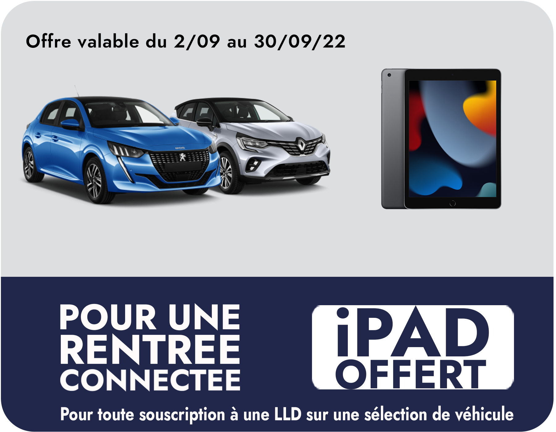 Leasing Offre Promotion Ipad