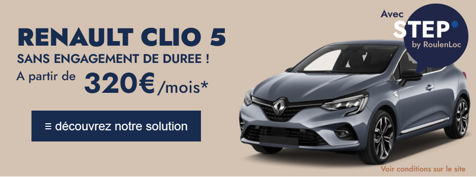 Renault Clio5 Au Meilleur Prix Leasing