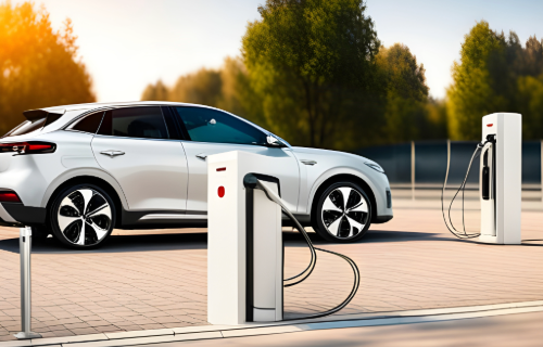 Bornes électrique en leasing
