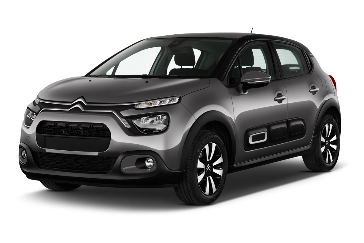 Citroen 20c3shinehb3fb Angularfront Gris Platinium Metallise