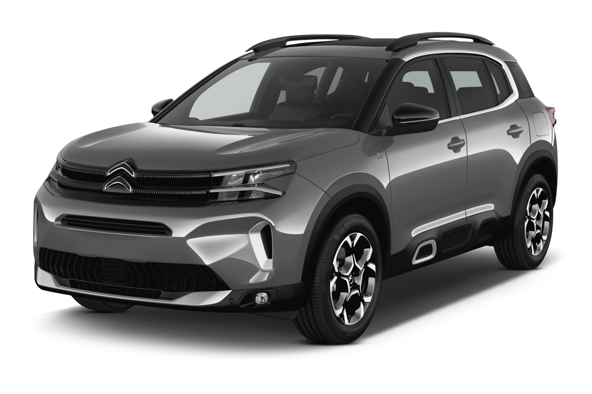 Citroen 22c5aircrsphevshinesu1frfc Angularfront Gris Platinium Metallisee