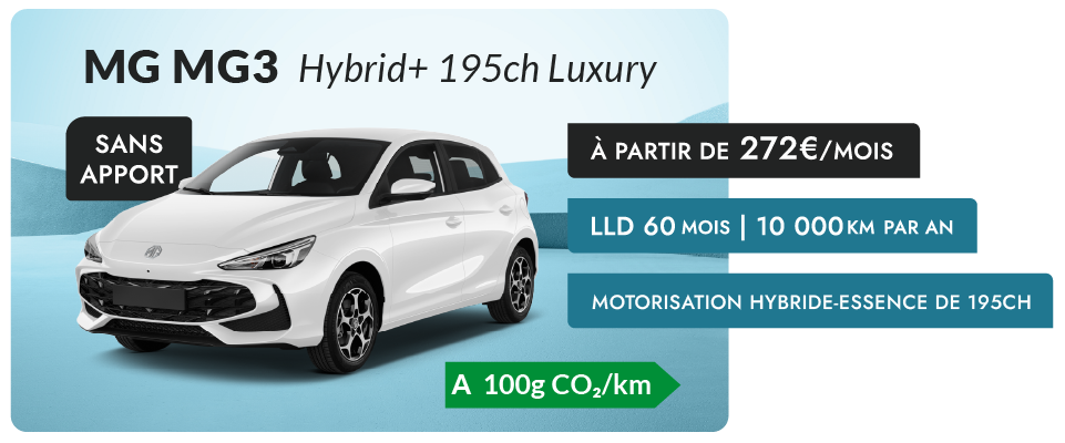 Mg3 Offre Leasing