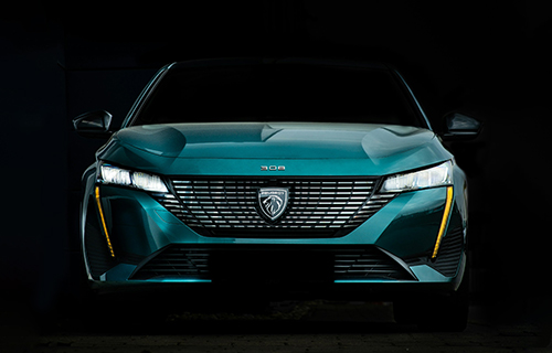 Face avant Peugeot 308 Hybride