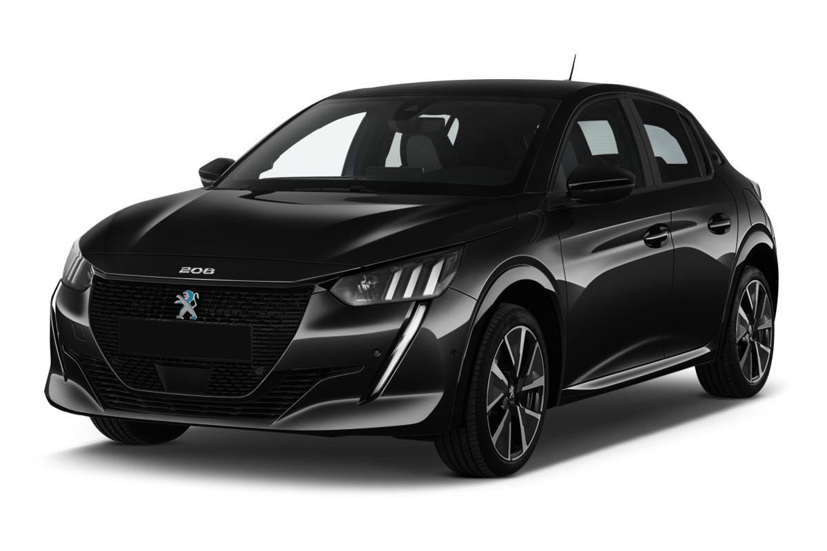 Peugeot 20e208gthb2b Angularfront Teinte Metallisee Noir Perla Nera