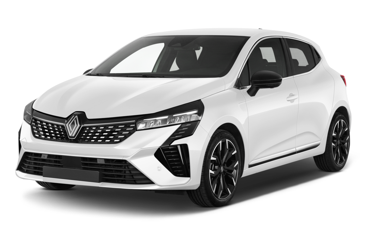 Renault 24cliotechnohb5rb Angularfront Blanc Glacier